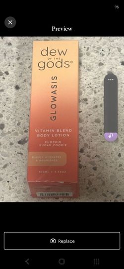 Dew of the Gods Glowasis Vitamin Blend Body Lotion - Orange
