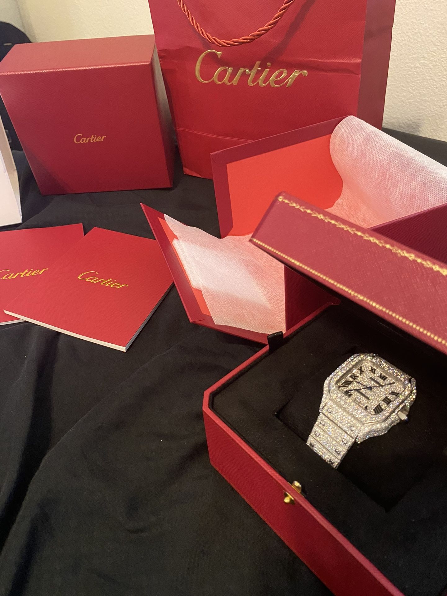 Cartier 41mm Vs Diamonds