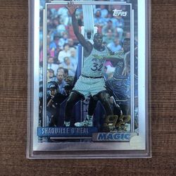 #362 Shaquille O’Neal Holographic Rookie Card 