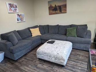 L -shaped sofa