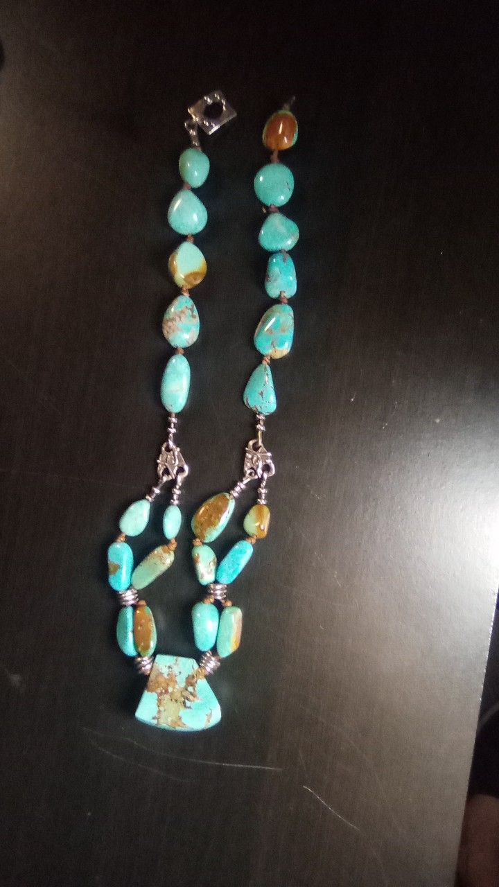 Vintage Turquoise Necklace 