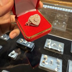 Heart diamond Ring Valentine Special