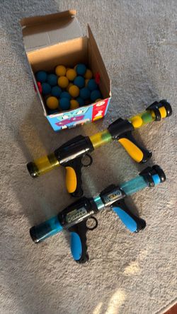 Atomic Power Popper Toy Blasters with Balls