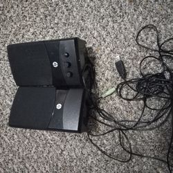 HP Multimedia Speakers, model number UC-236.