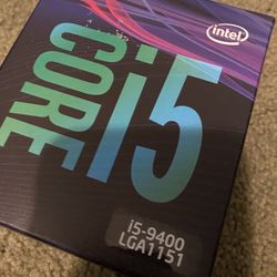 Intel Core i5-9400 CPU 