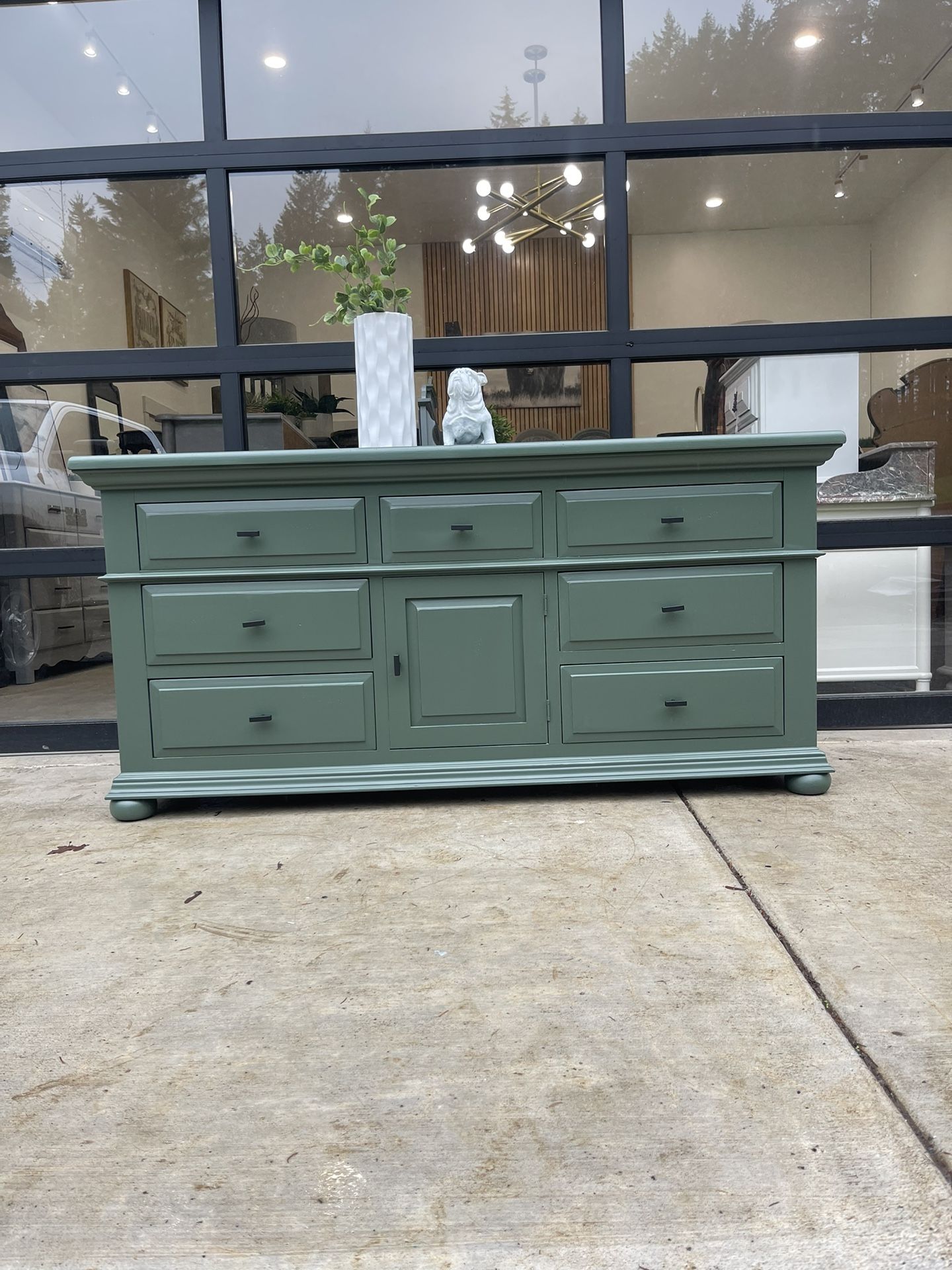 Broyhill Green Dresser , Proceeds To Go To Supporting Special Needs