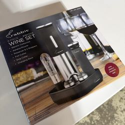 Rabbit electric wine set unopened
