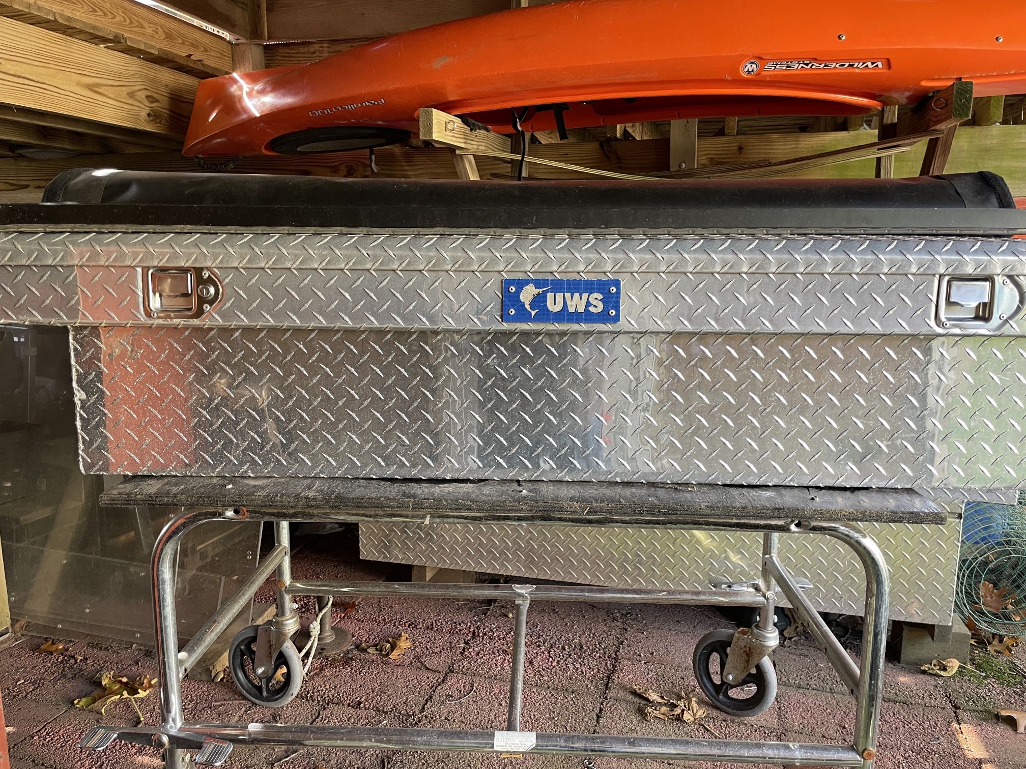 Toolbox And Custom Cut Tonneau Cover