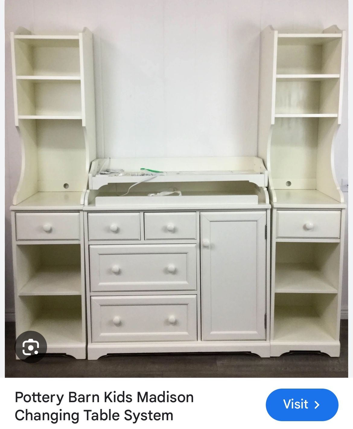 Pottery Barn Nursery Changing Table/ Armour/TV Stand