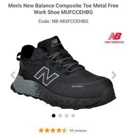 New balance safety shoe