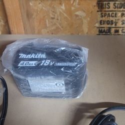 4.0 Makita Battery W/fast Charger