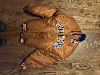 Vintage New York Knicks Bomber Jacket Starter Brand RARE