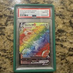 Snorlax VMAX #206 Secret Rare Full Art PSA 10 GEM MINT
