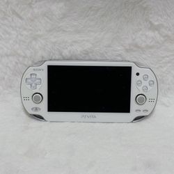 PS Vita Crystal White Sony PlayStation Vita Console Box Charger Japan
