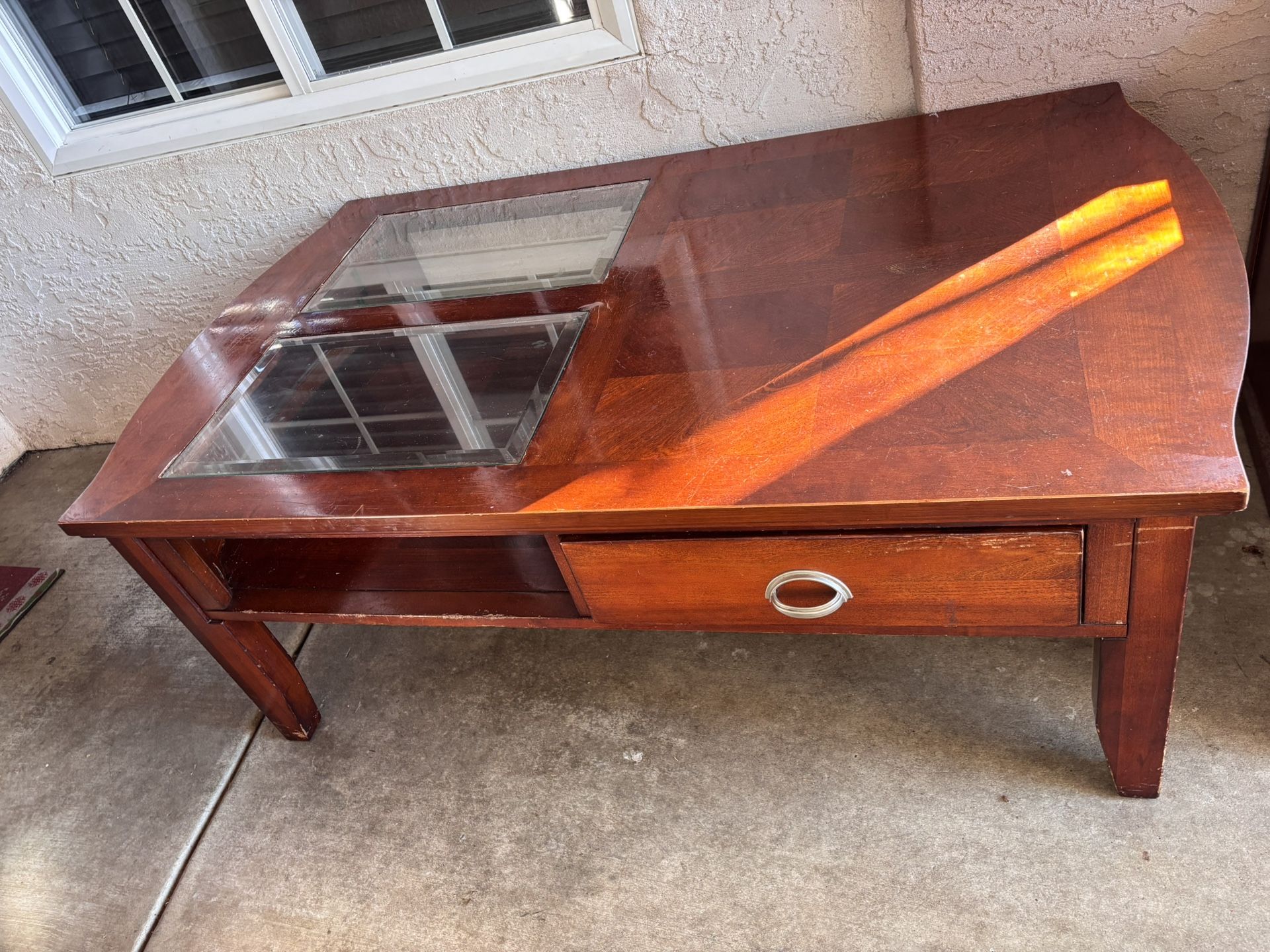 Tables And Bookcase