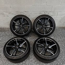 19" Staggered OEM Toyota Supra GR Wheels Rims Set of 4 19x9 & 19x10 5x112