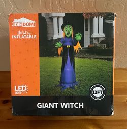 Inflatable giant witch 12 feet I