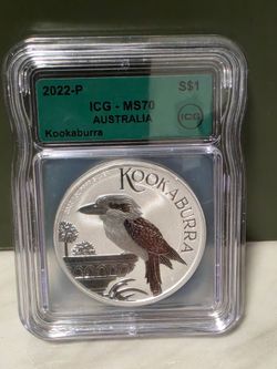 2022-P Australia 1 oz Silver Kookaburra