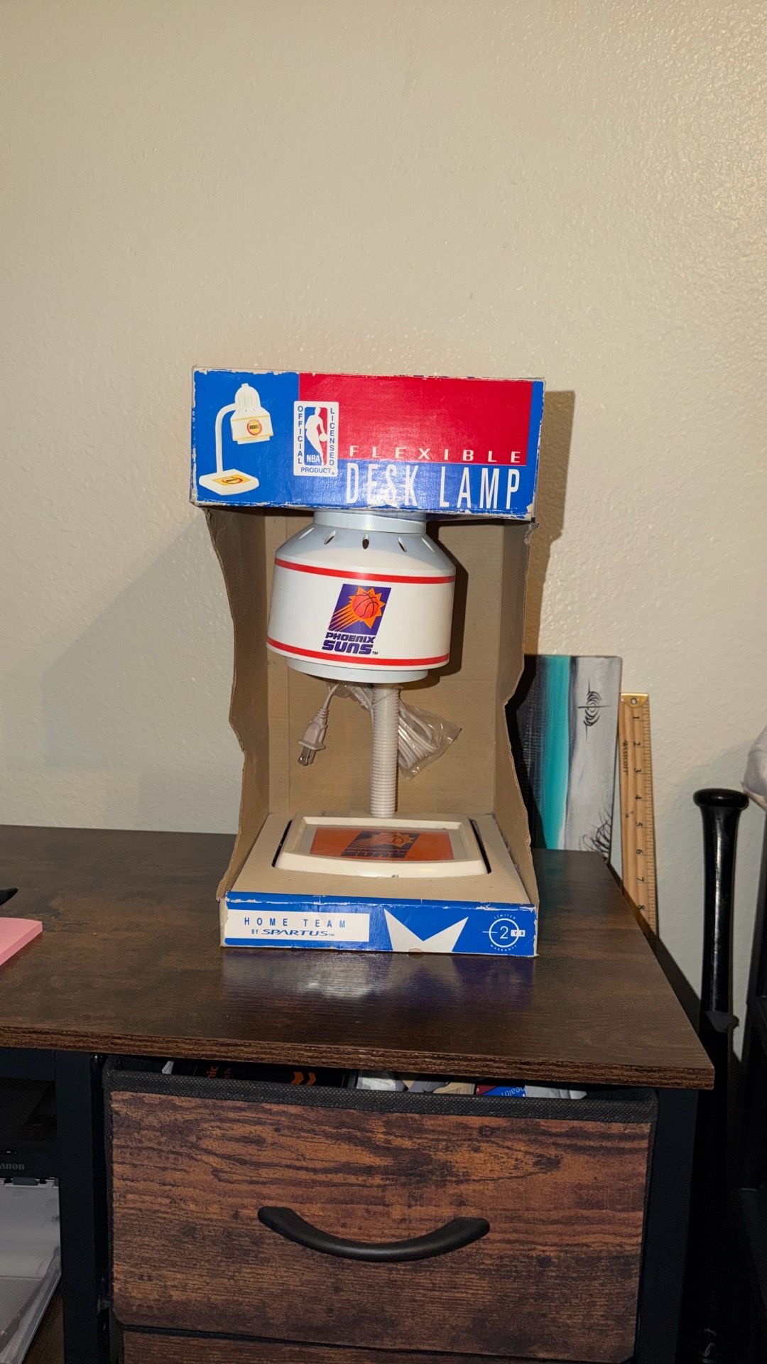 Vintage Phoenix Suns 90s Flexible Desk Lamp