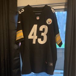 Authentic Troy Polamalu Nike Elite Jersey Size 52
