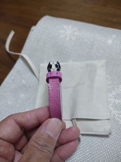 Authentic Bvlgari Serpenti Leather Bracelet 