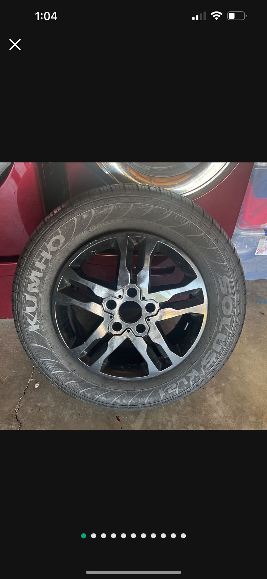 PICKUP TODAY!!!$1,700 OBO- Mercedes G550 G Wagon Rims x4 w/ new tires