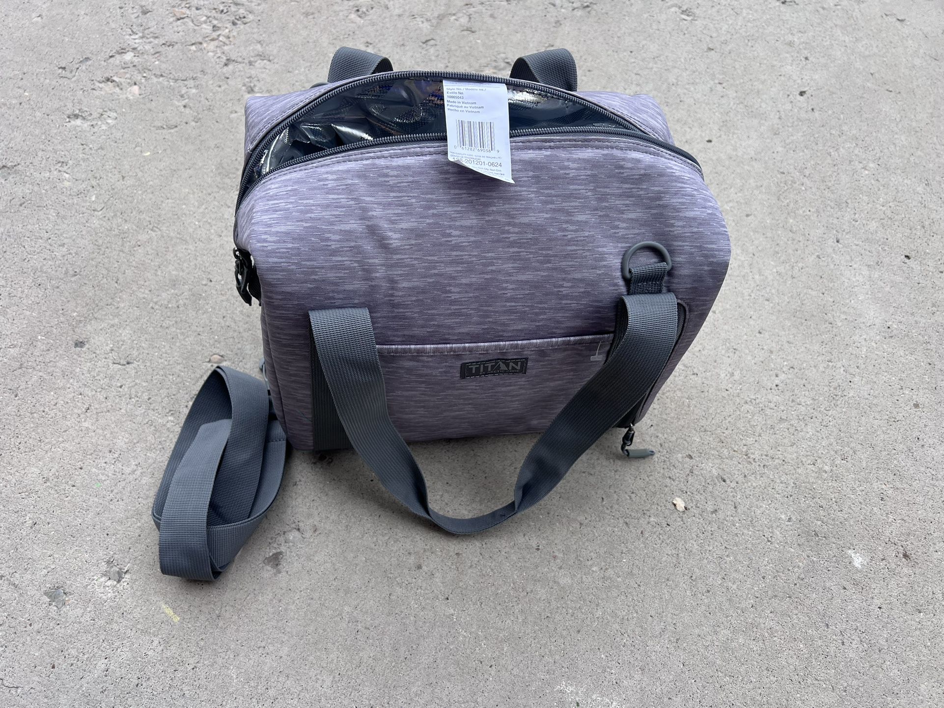 Gray Titan Lunch Bag