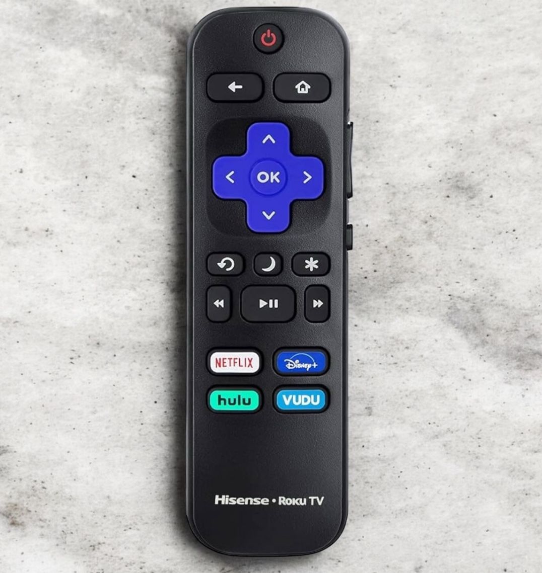 Hisense Roku TV Remote Replacement