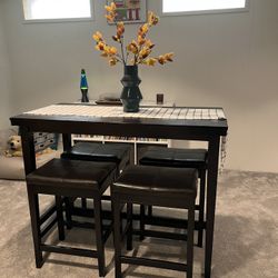 Pub Table Dining Set