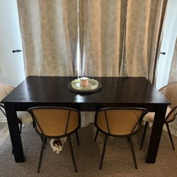 Dining Table And Chairs 