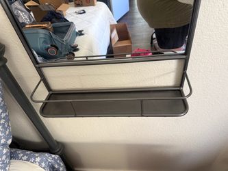 Target Shelf Vanity Mirror