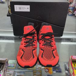 Adidas UltraBoost 5.0 DNA G54961 Solar Red Running Shoes Men's Size 13 Sneakers