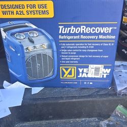 Yellow Jacket 95782. Recovery Machine 