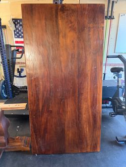 Solid Wood Trestle Dining Table