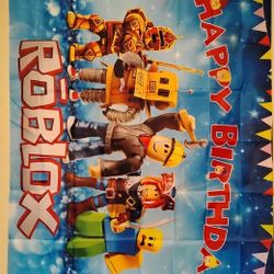 Happy birthday Roblox Banner 3 x 5 Ft NEW 