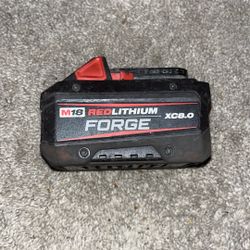Red Lithium FORGE Milwaukee M18 XC8.0