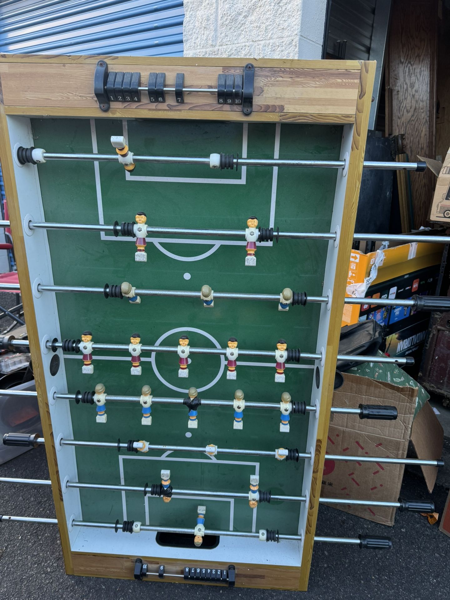 Complete Foosball Table And Balls