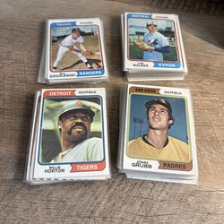 222 Vintage Topps Baseball cards in nice condition