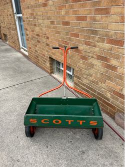 Vintage Scott’s All-Metal Lawn Spreader – Large – Works Great