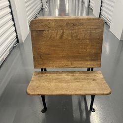 Vintage Haywood School Desk