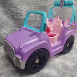Little People BARBI JEEP! must Pick Up