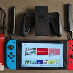 Nintendo Switch™ with Neon Blue and Neon Red Joy‑Con™