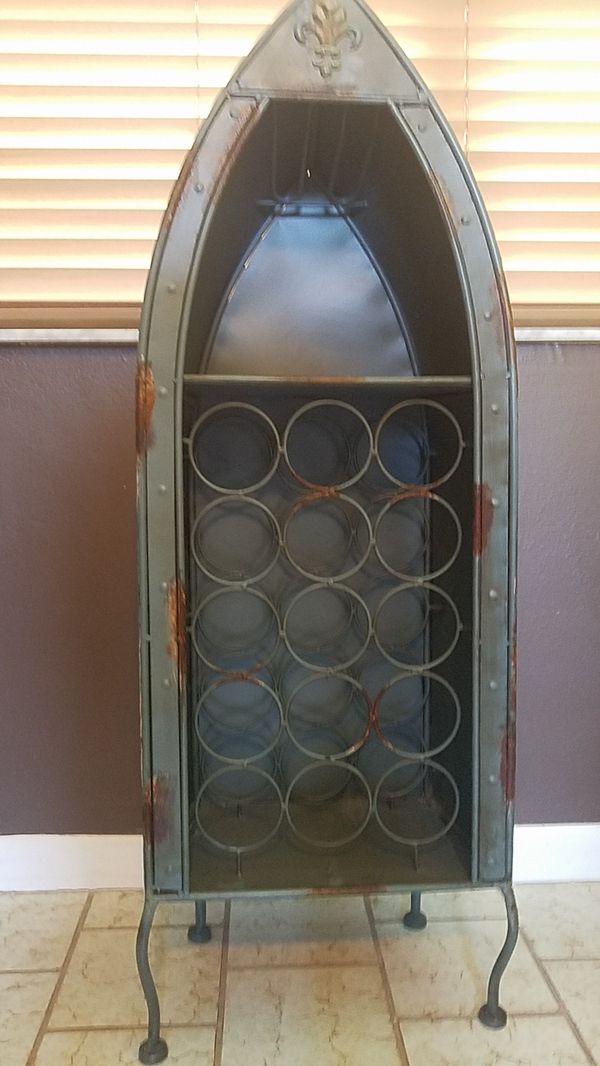 Boat shaped wine bottle holder rack for Sale in Oakland Park, FL OfferUp