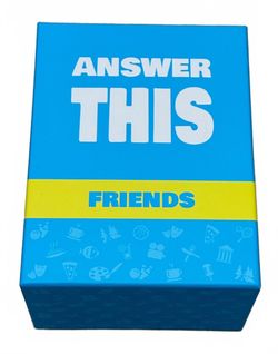 Answer This (Friends Edition) Family Fun Party Card Game
