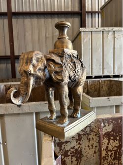 Bronze elephant