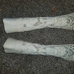 2 Unique Carvings Tusks