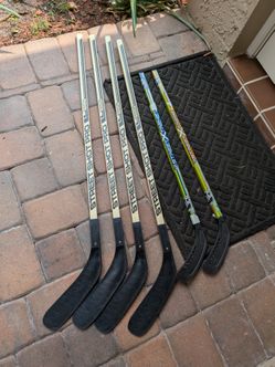 Hockey sticks