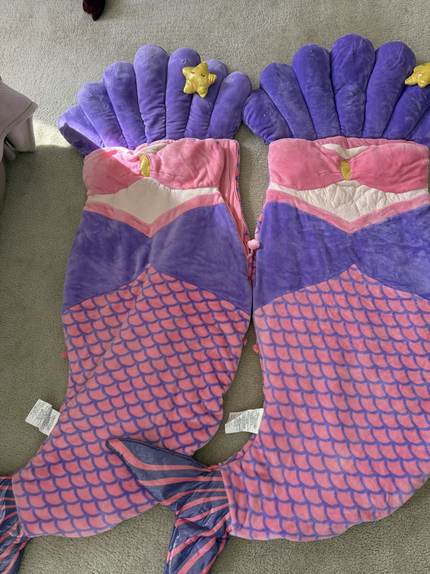 Mermaid sleeping bag