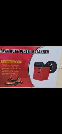 Heavy Duty Wheel Balancer.