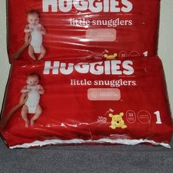 Size 1 Huggies 